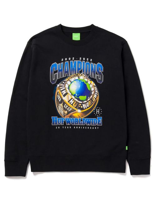 Huf CHAMPIONS CREWNECK black