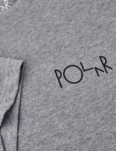 Polar FILL LOGO T-SHIRT heather grey