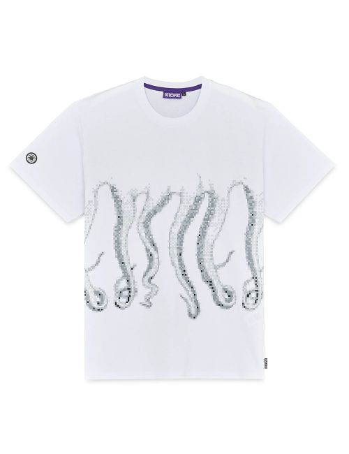 Octopus OCTOPUS CENSORED OUTLINE T-SHIRTS white