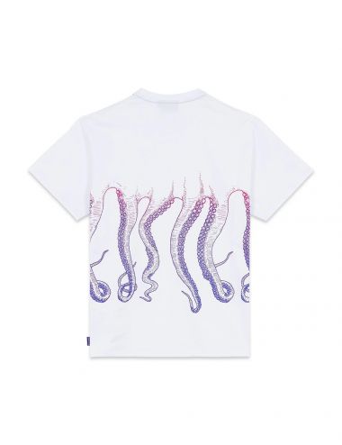 Octopus OCTOPUS GRADIENT T-SHIRTS white
