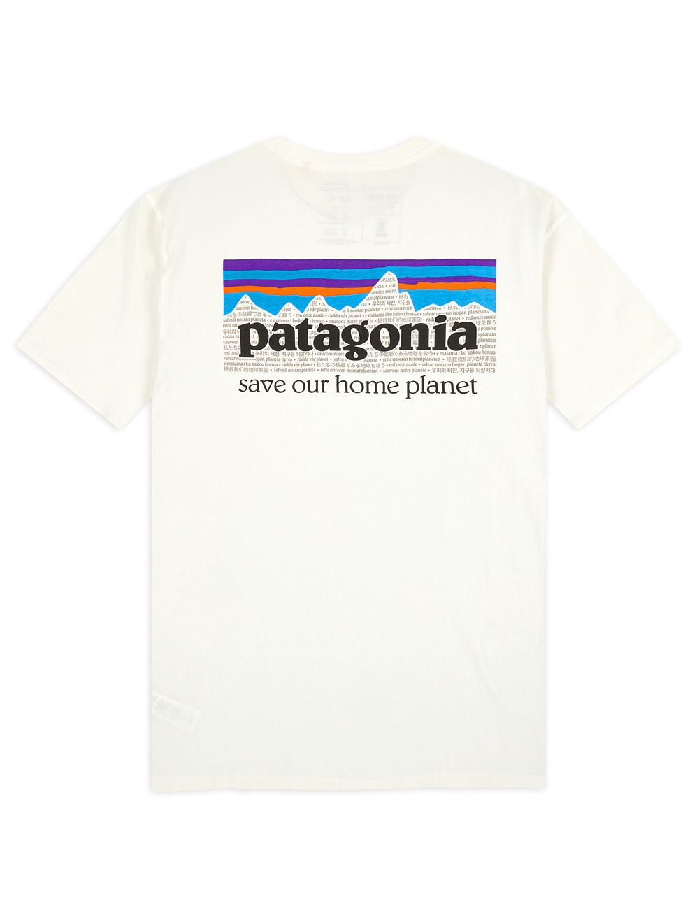 Patagonia P-6 Mission Organic T-Shirt white