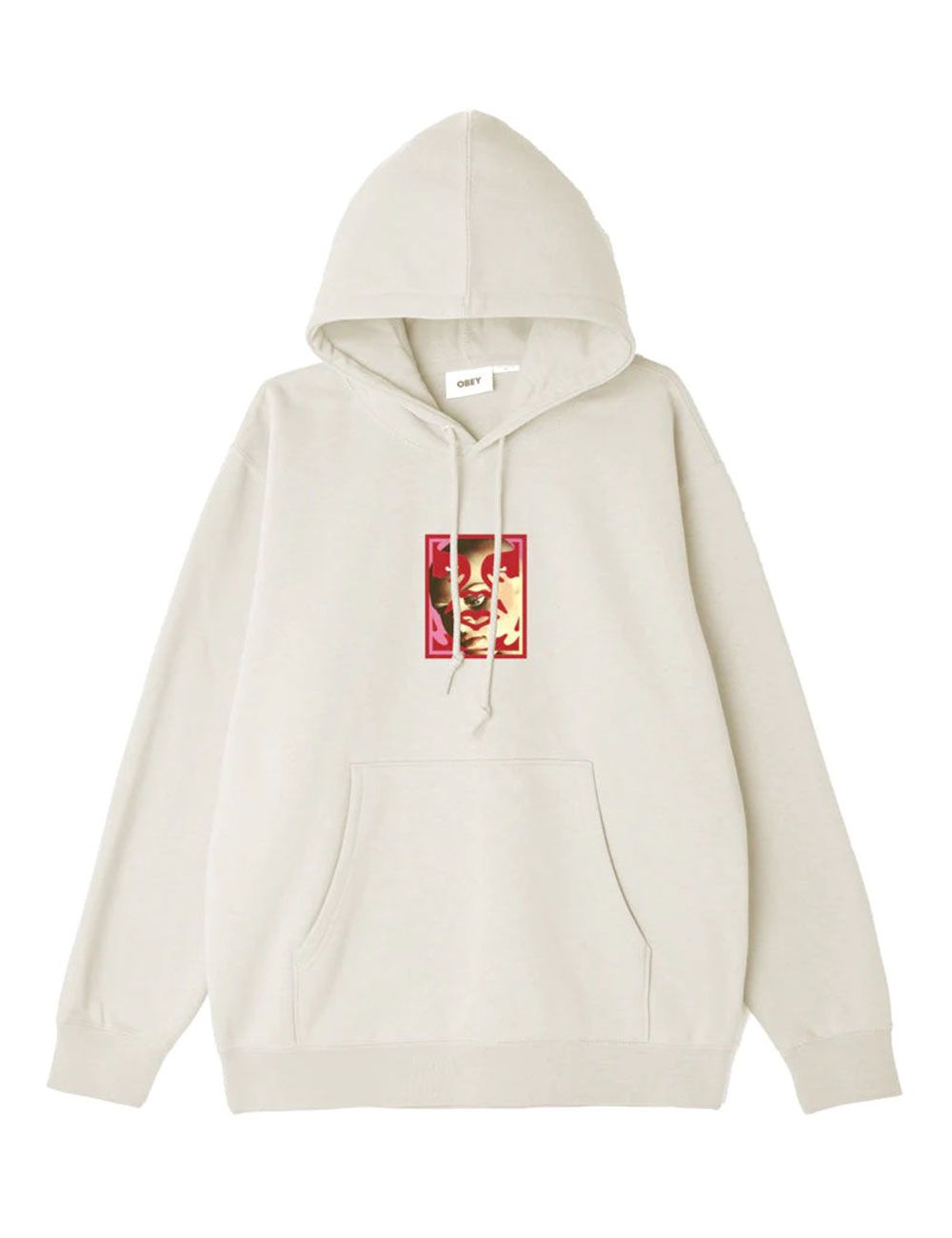 Obey OBEY DOUBLE FACE PREMIUM HOODIE unbleached