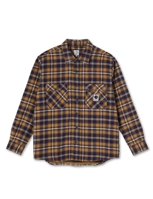 Polar FLANNEL SHIRT plum
