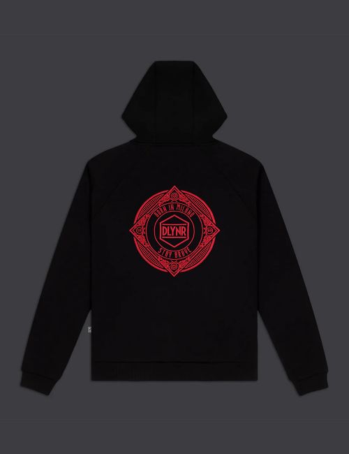 Dolly Noire CORP ACADEMIA HOODIE black