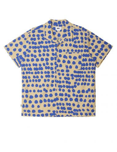 Obey CONNECT WOVEN SS irish cream multi