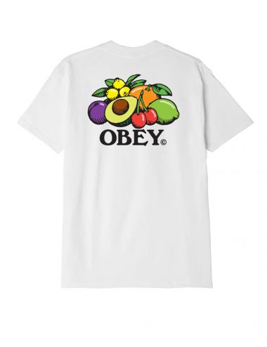 Obey OBEY BOWL OF FRUIT T-SHIRT white