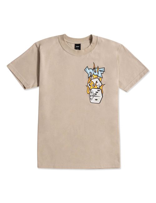 Huf DICEY S/S T-SHIRT clay