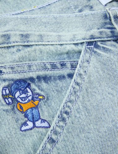 Polar '93 WORKPANT ice blue