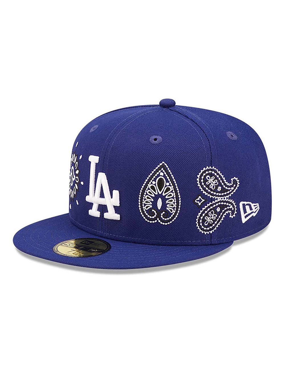 New Era MLB AOP PAISLEY 59FIFTY® - LOS ANGELES DODGERS blue