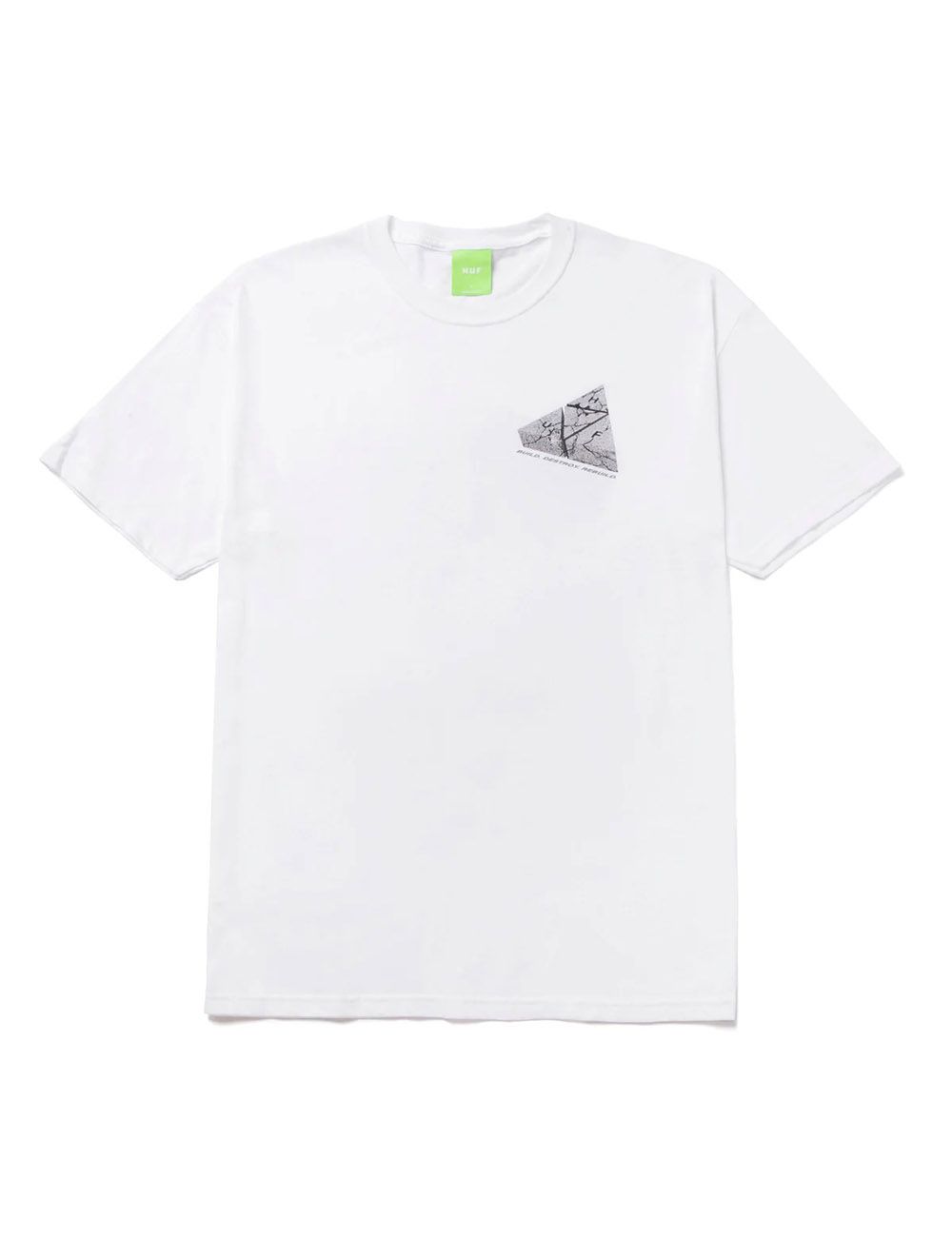 Huf WITHSTAND S/S T-SHIRT white Huf WITHSTAND S/S T-SHIRT white