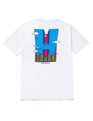 Huf CITY H S/S T-SHIRT white