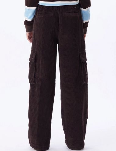 Obey ANDREA BAGGY CARGO PANT java brown