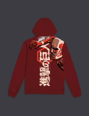 AOT hoodie Red