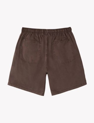 Obey EASY PIGMENT TRAIL SHORT pigment java brown