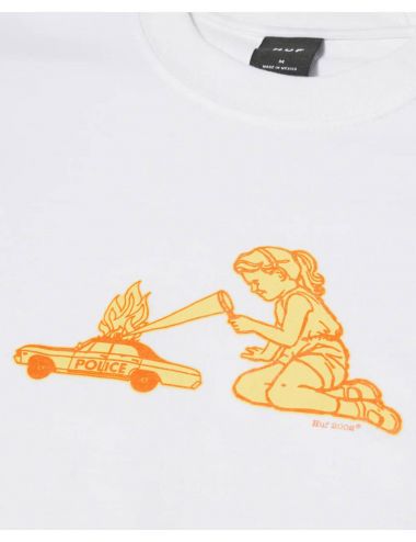 Huf PLAY TIME S/S T-SHIRT white