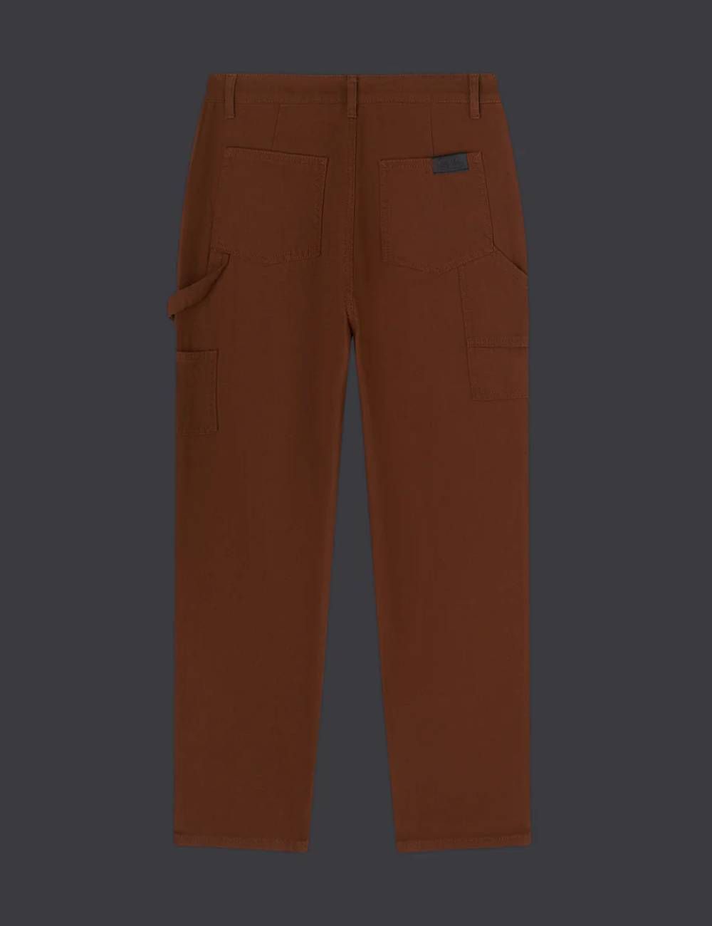 Dolly Noire CANVAS CARPENTER PANTS tobacco