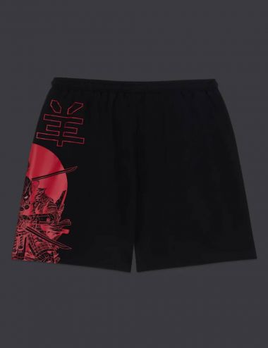  MIYAMOTO MUSASHI OUTLINE SWIMSHORT black