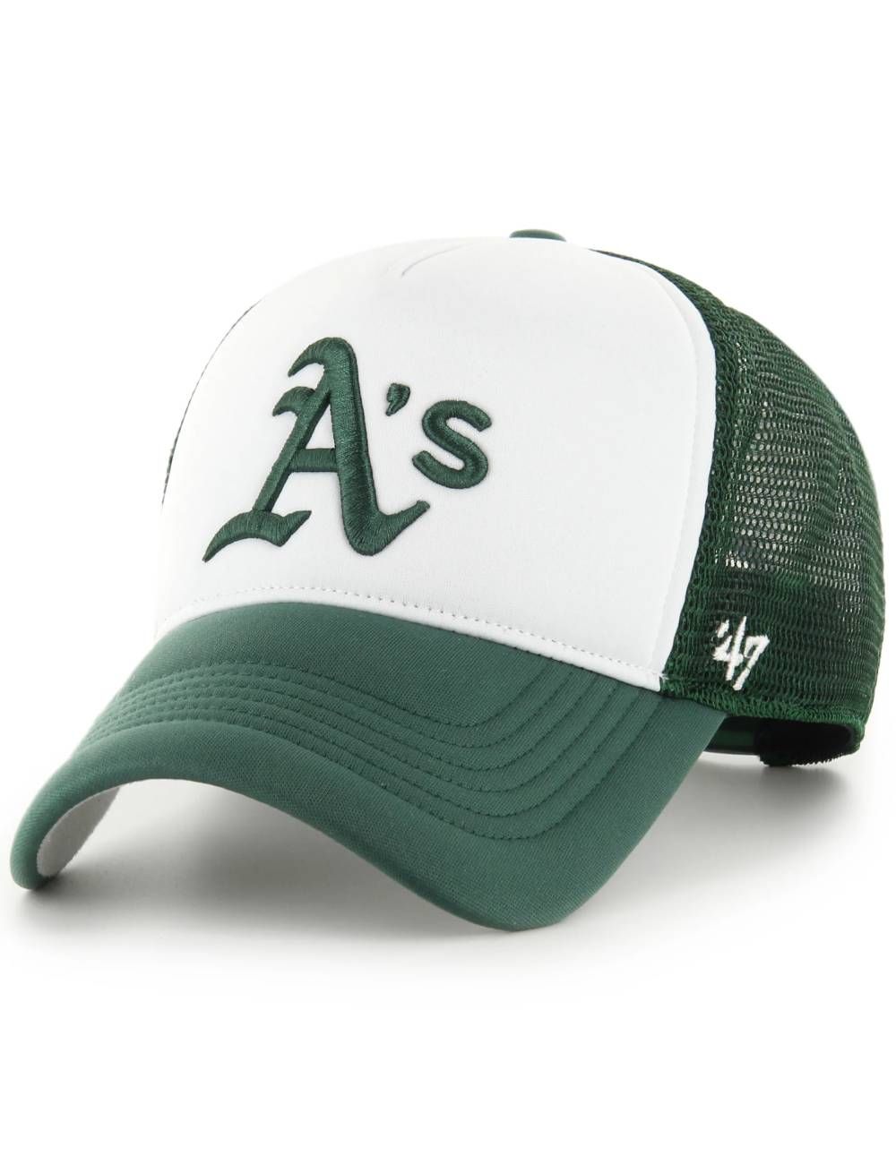 47 TRI TONE FOAM OFFSIDE DT OAKLAND ATHLETICS dark green