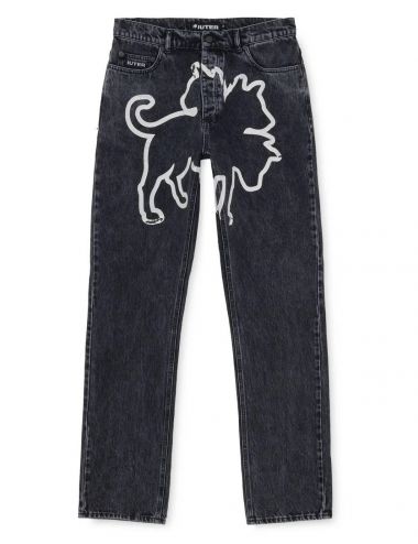 CLUB DOGO - LOGO REGULAR DENIM