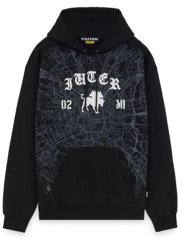 CLUB DOGO - MILANO MAP LOGO HOODIE