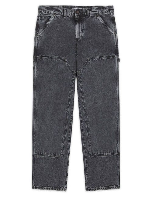 Iuter DOUBLE KNEE DENIM grey bleach