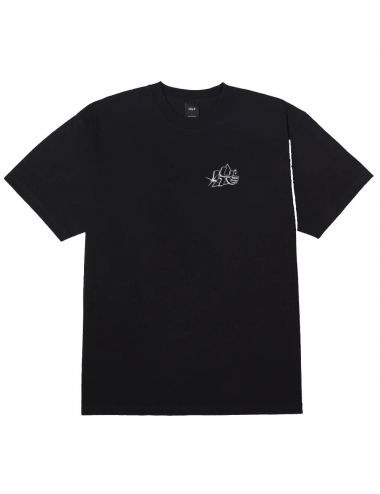 Huf GLOW T-SHIRT black