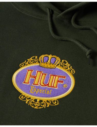 Huf ESPECIAL HOODIE hunter green