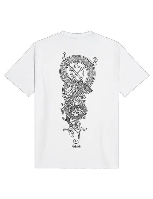 Dolly Noire DRAGON KNOT T-SHIRT white