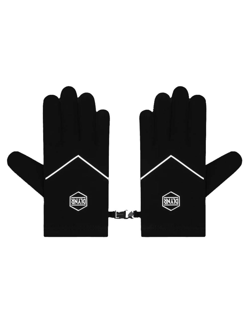 Dolly Noire URBAN REFLECTIVE TOUCH GLOVES black