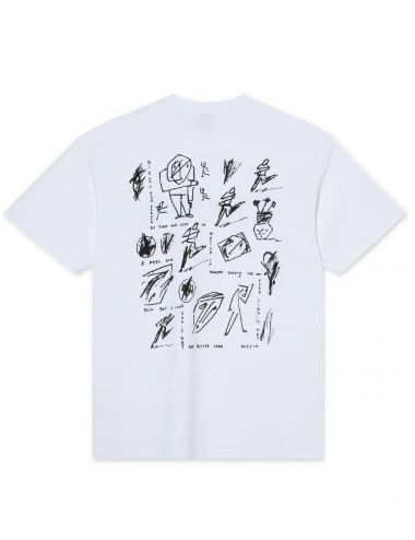 Polar SAD AT TIMES T-SHIRT white