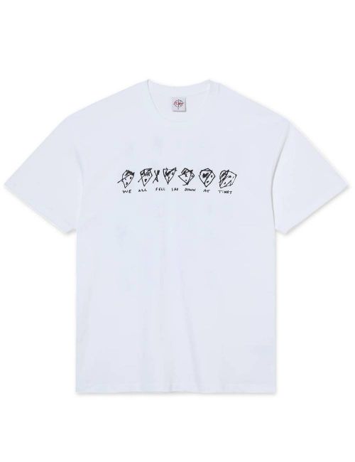 Polar SAD AT TIMES T-SHIRT white