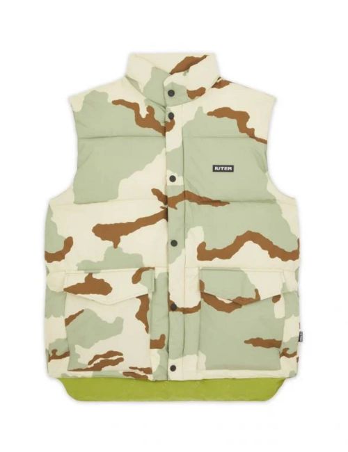 Iuter PUFF VEST desert