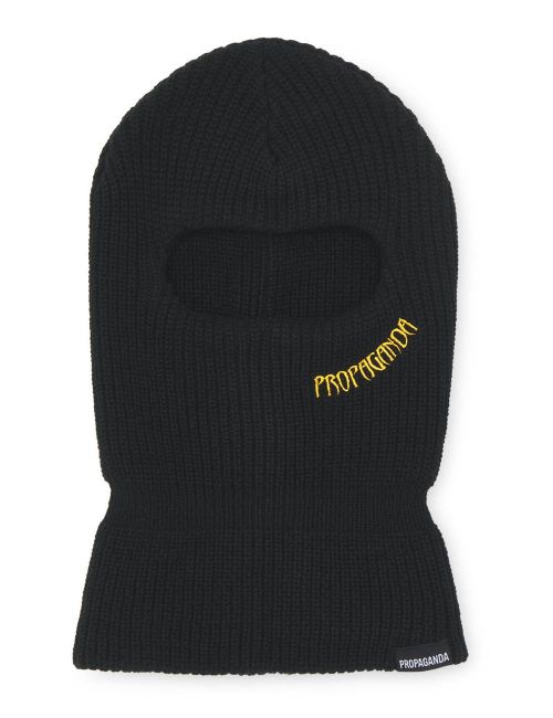 PROPAGANDA TRIANGLE BALACLAVA BLACK black