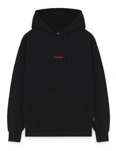 RIBS UNDERWOOD HOODIE BLACK