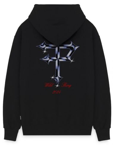 CAPITAL HOODIE BLACK