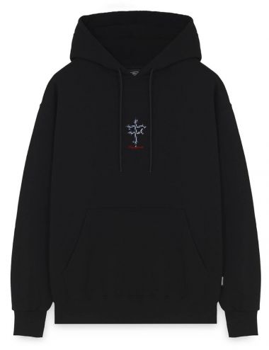 CAPITAL HOODIE BLACK