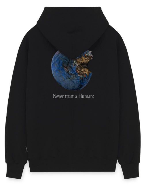 PROPAGANDA APPLE HOODIE BLACK black