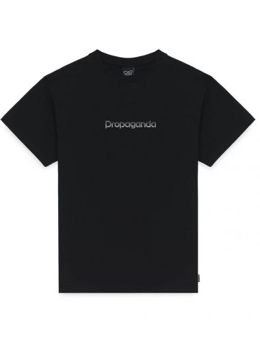 PROPAGANDA APPLE T-SHIRT BLACK black