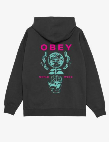 OBEY HELPING HAND FLEECE HOODIE