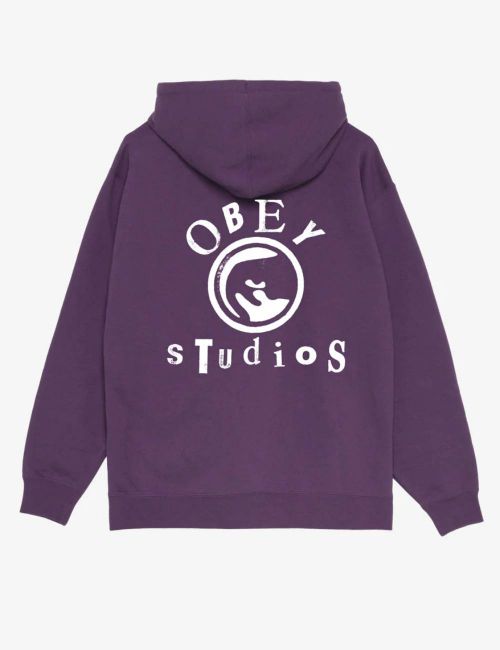 Obey OBEY STUDIOS ICON FLEECE plum perfect