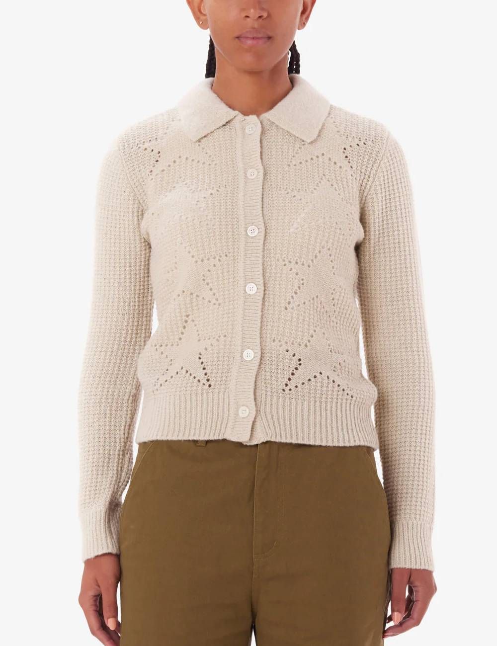 Obey FIRTUNE CARDIGAN sage