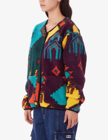 Obey ORNATE LINER JACKET bright multi