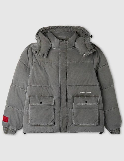 Vision Of Super VOS MILANO PUFF JACKET grey