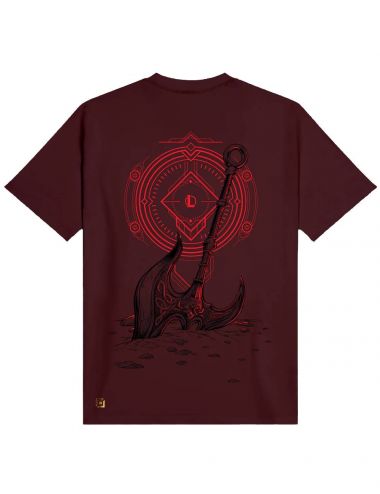 Dolly Noire DARIUS T-SHIRT bordeaux