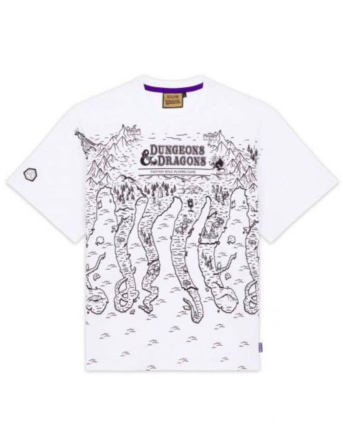 Octopus D&D MAP TEE WHITE white