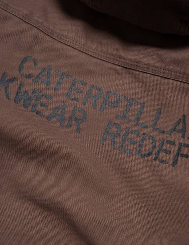 CATERPILLAR WASHED ACTIVE JACKET brown