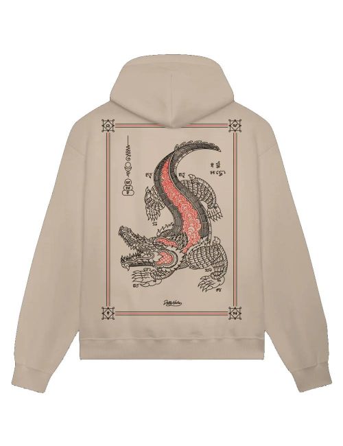 Dolly Noire MAKARA HOODIE beige