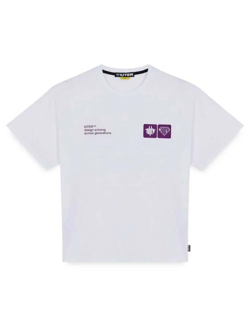 Iuter CIRCLE T-SHIRT white