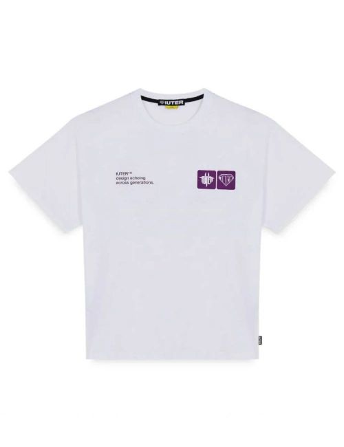 Iuter CIRCLE T-SHIRT white