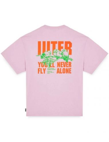 Iuter NEVER ALONE T-SHIRT palepink